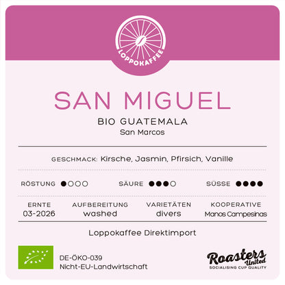 NEU!! BIO SAN MIGUEL GUATEMALA Ernte 2026