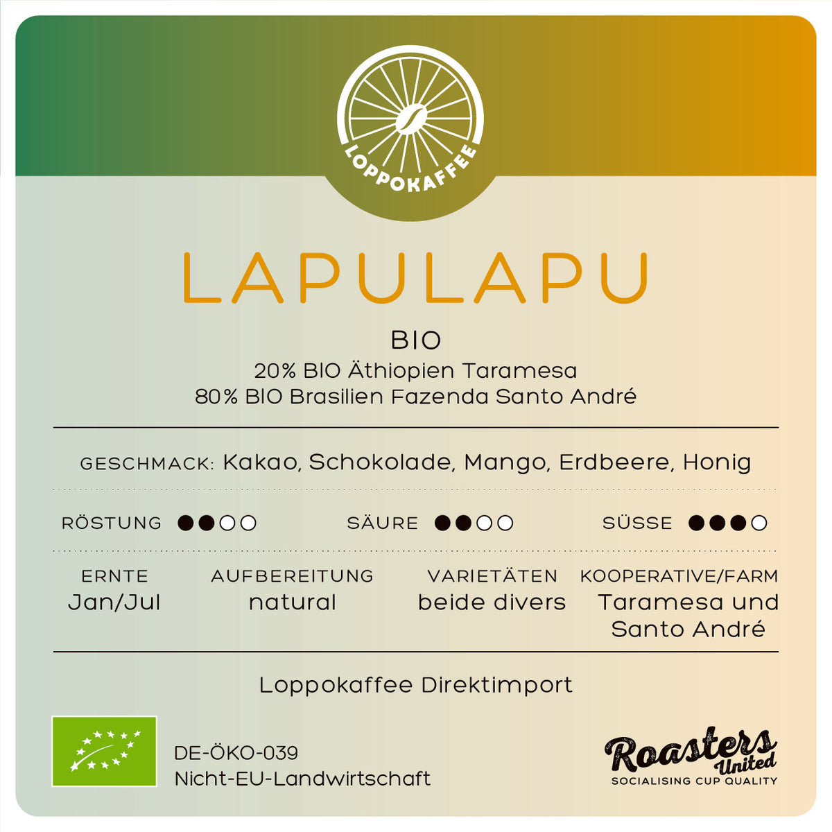 BIO LAPULAPU BLEND Ernte 26/25