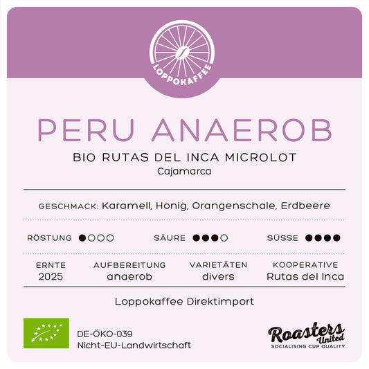 BIO PERU ANAEROBIC MICROLOT Ernte 2025
